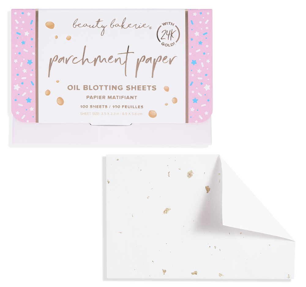 beauty bakerie parchment paper oil blotting sheet